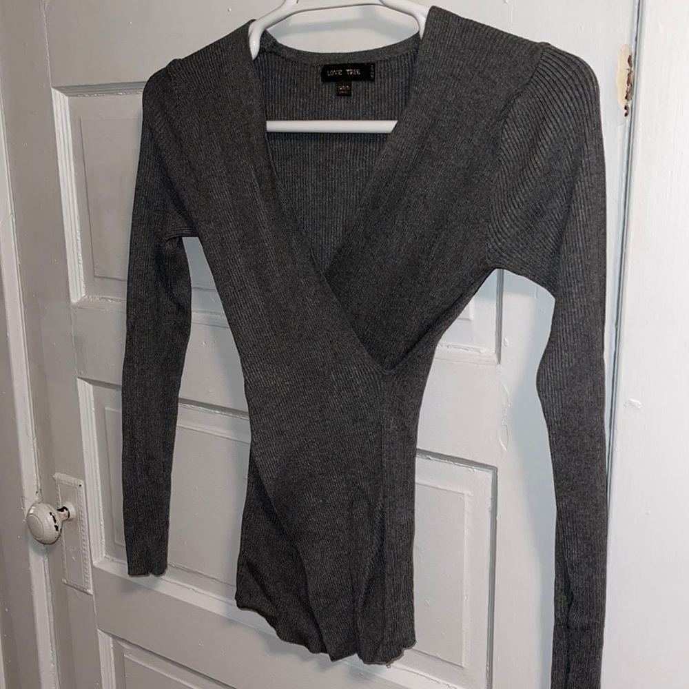Cross over sweater size medium